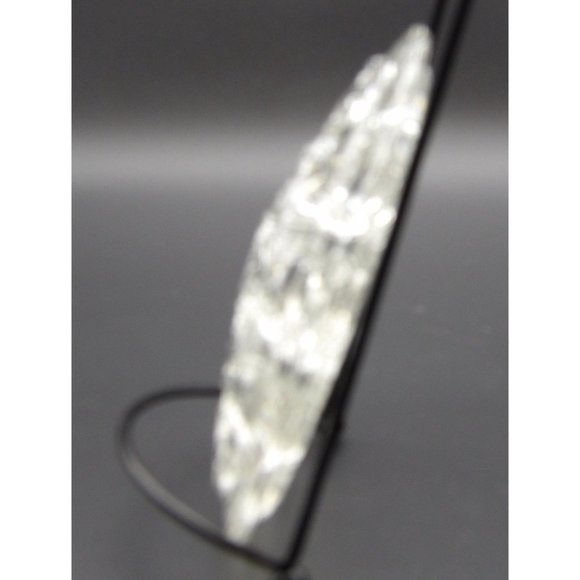 Vintage Glass Flower Frog 5" W 16 Holes - Picture 6 of 9